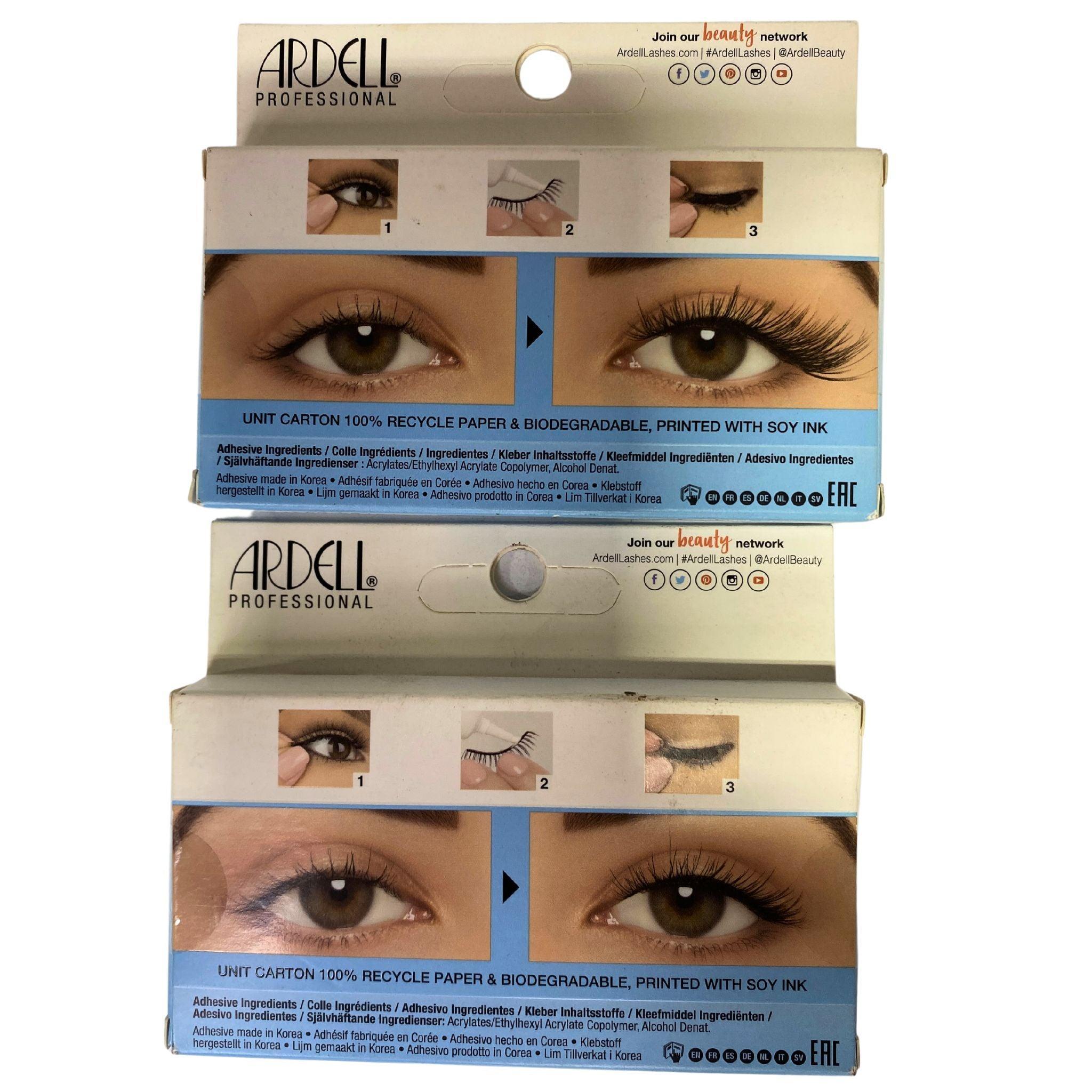 Ardell Mix Assorted False Eyelashes - 72 Pcs Lightweight Natural Lashes for Everyday Wear & Special Occasions