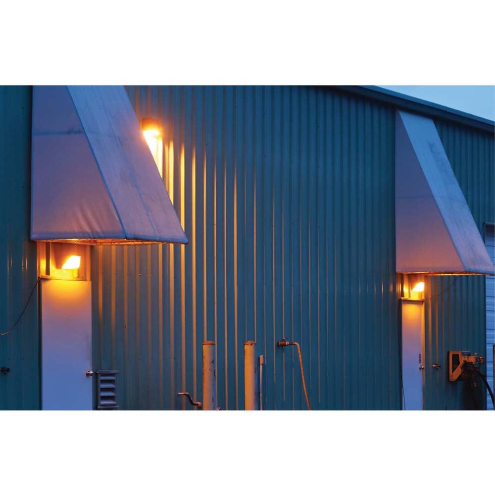 Nuvo Lighting 65176-40W LED Small Wall Pack - Energy Efficient Outdoor Wall Light Fixture for Porch, Garage & Building Exterior - Weatherproof Security Lighting
