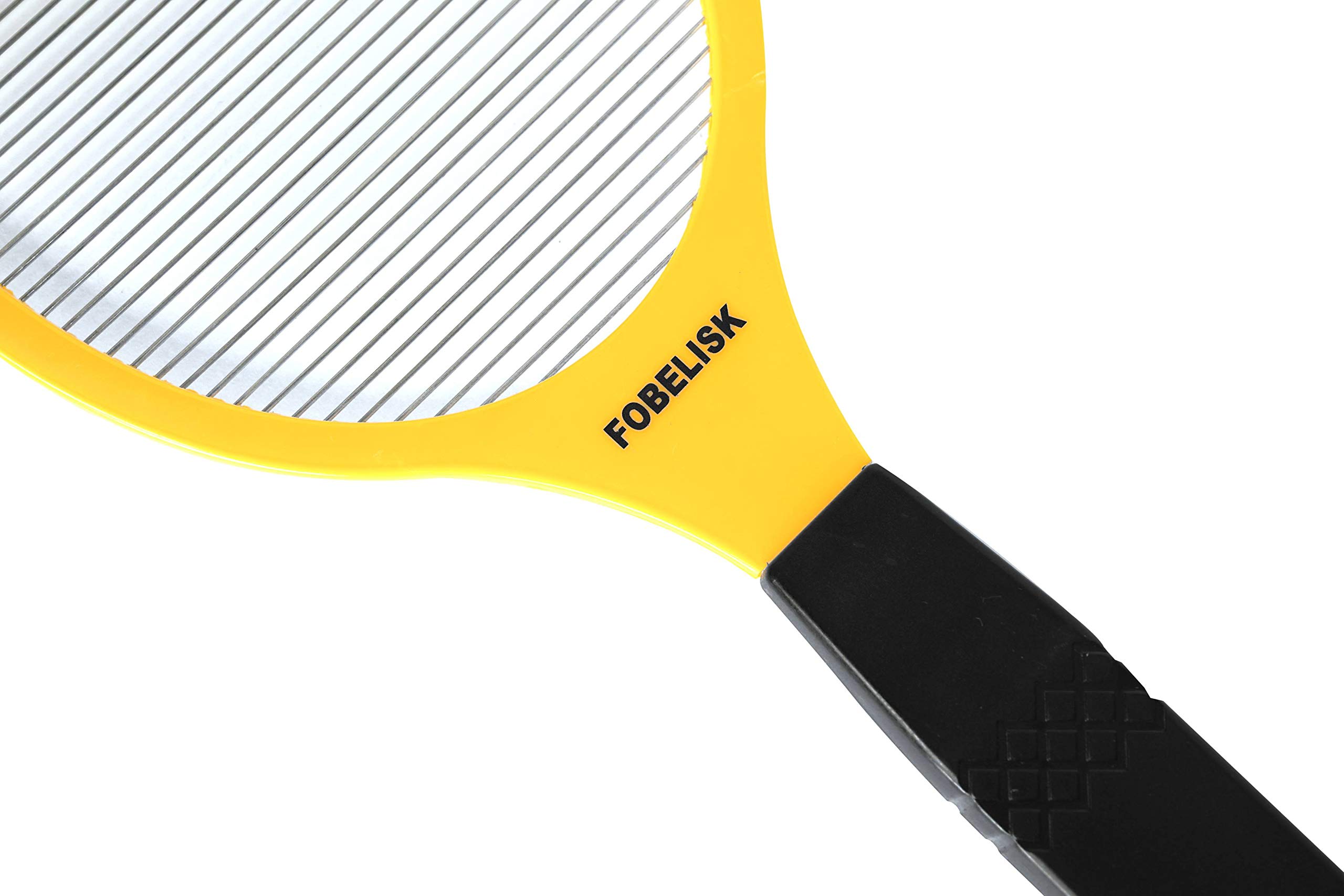 Electric Bug Zapper & Mosquito Killer - Rechargeable Fly Swatter Racket for Indoor & Outdoor Pest Control - Perfect for Camping, Travel, Home, and Garden Use (Includes 2AA Batteries)