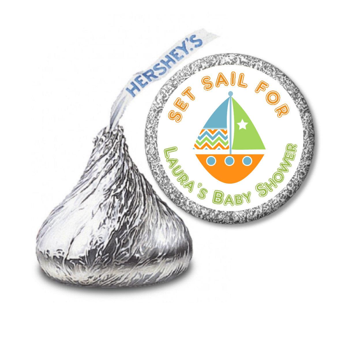 Premium Sail Boat Stickers for Baby Showers - Waterproof Vinyl Decals for Nursery Walls, Scrapbooks & Party Decor - Perfect for Gender Neutral Baby Shower Themes