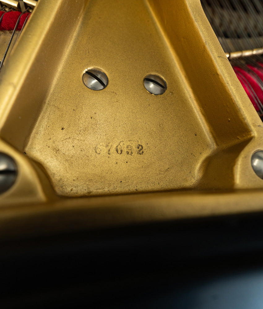 Baldwin 1920 Grand Piano in Satin Ebony Finish - Vintage Used Piano with Serial Number 67632 | Perfect for Home, Studio & Concert Hall Performances