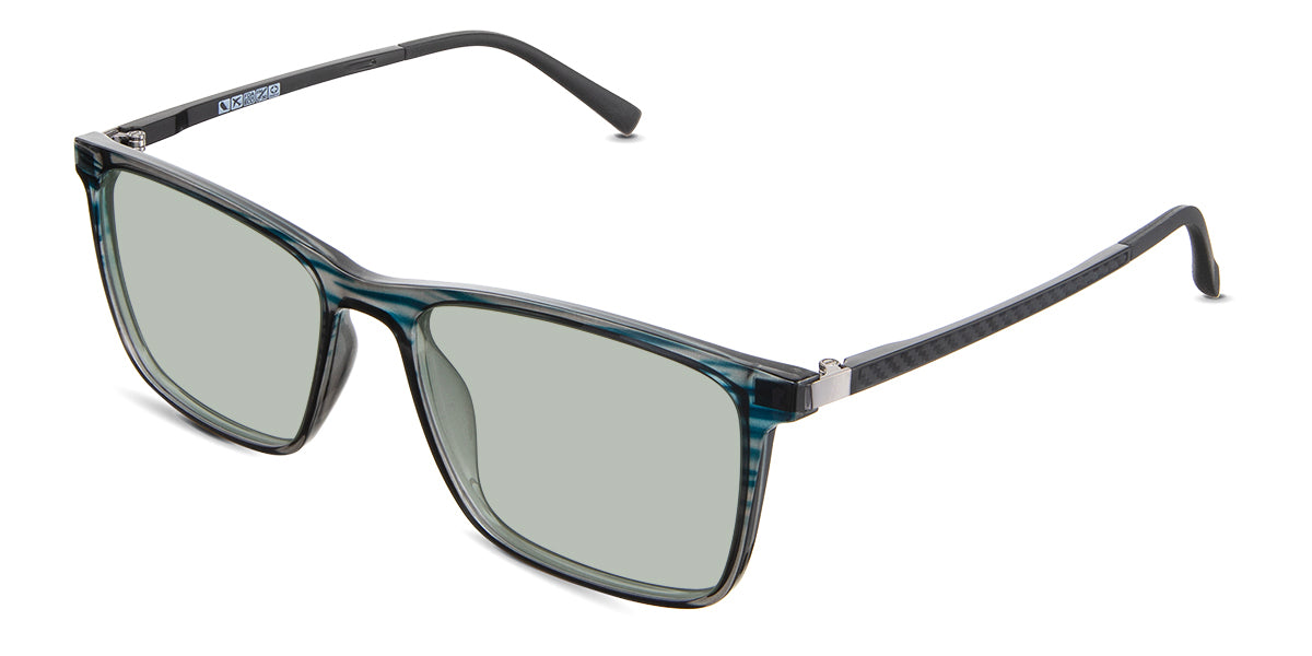 Hugo Men's Prescription Tinted Glasses - Stylish & UV Protection for Driving, Reading & Outdoor Activities