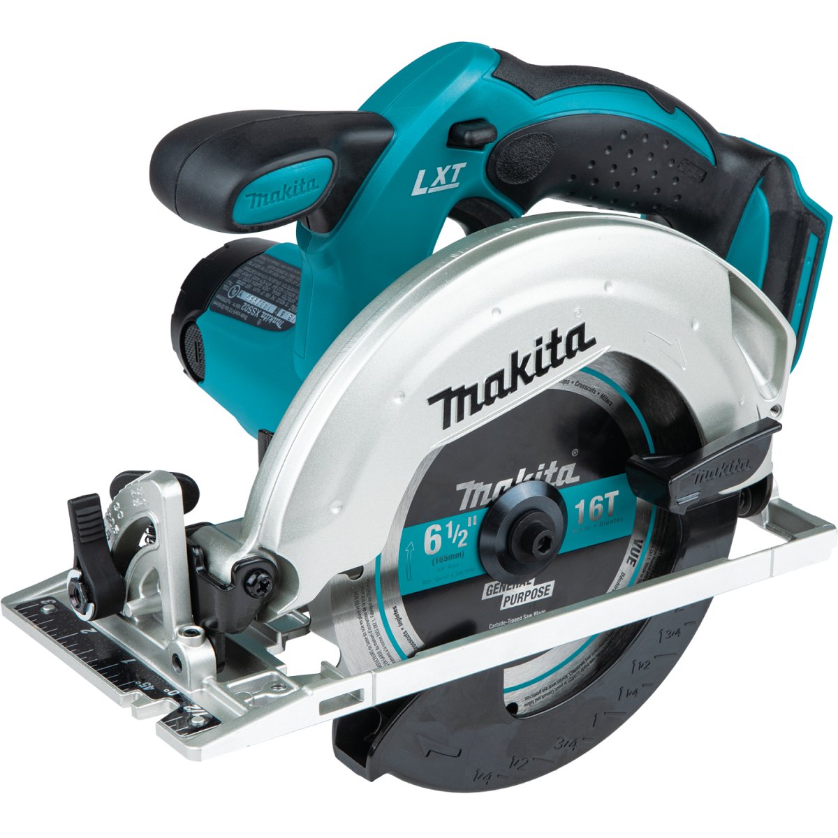 18V LXT Lithium-Ion Cordless 6-1/2 Inch Circular Saw - Powerful Cordless Saw for Woodworking, DIY Projects, and Construction Work