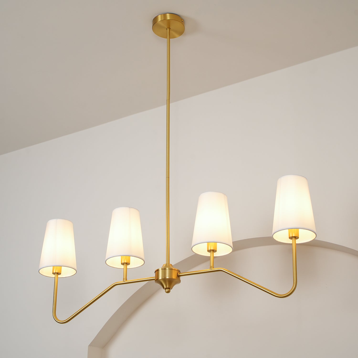 Elegant Granteau Crystal Chandelier - Modern Luxury Ceiling Light Fixture for Dining Room, Living Room & Bedroom Decor