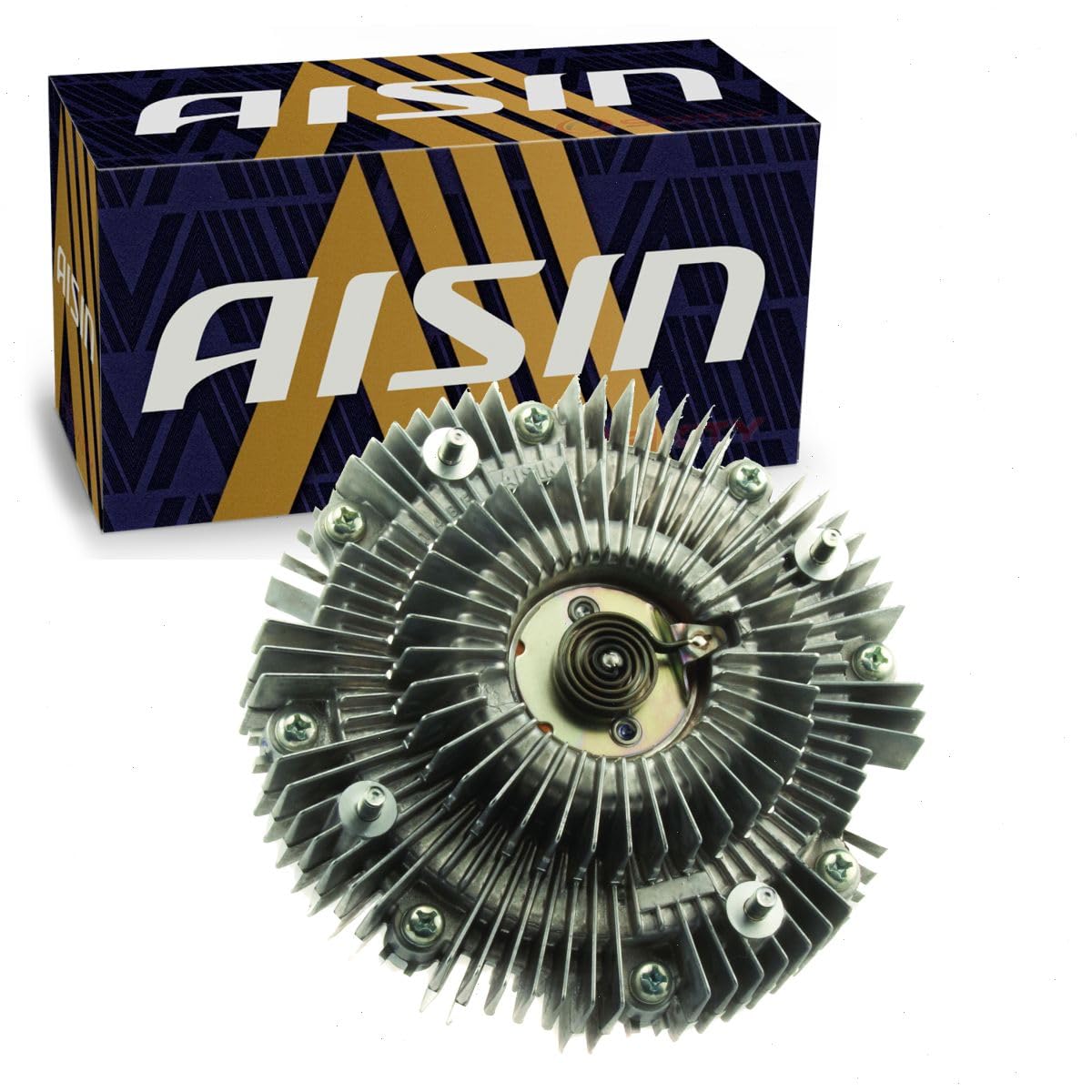 AISIN Engine Cooling Fan Clutch for Toyota Land Cruiser 4.7L V8 1998-2005 - Replacement Part for Improved Engine Cooling Performance | Perfect for Off-Roading & Hot Climate Driving