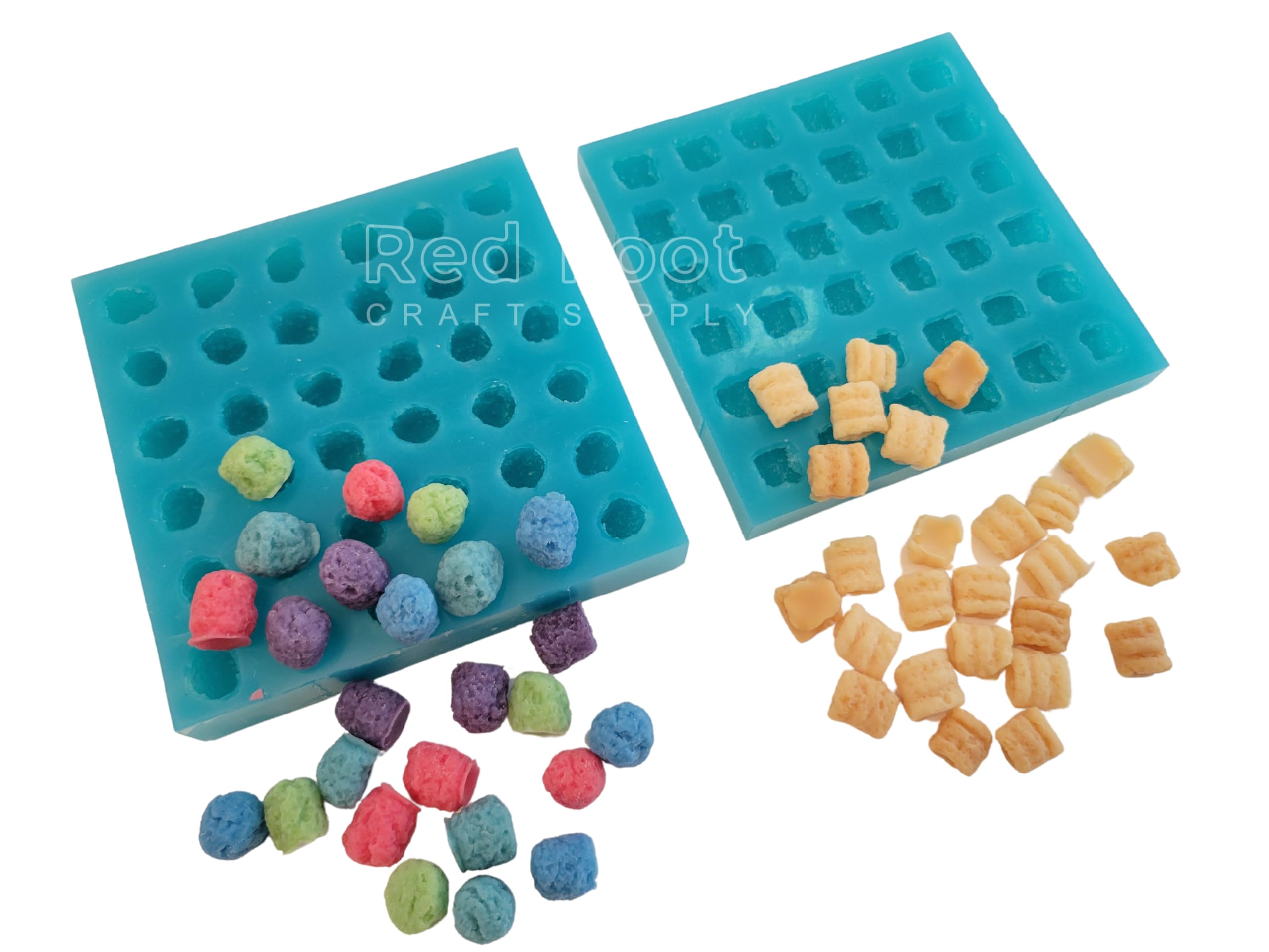72-Cavity Crunch Berries Silicone Mold for Wax Melts, Soap Making, Resin Crafts - Perfect for DIY Candles, Bath Bombs & Epoxy Jewelry