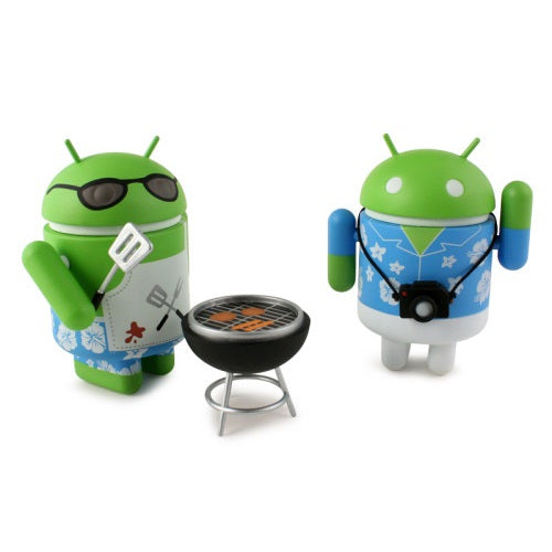 Android Smartphone - Summer BBQ 2012 Blue Edition | Waterproof & Durable for Outdoor Activities, Beach, Pool & Camping