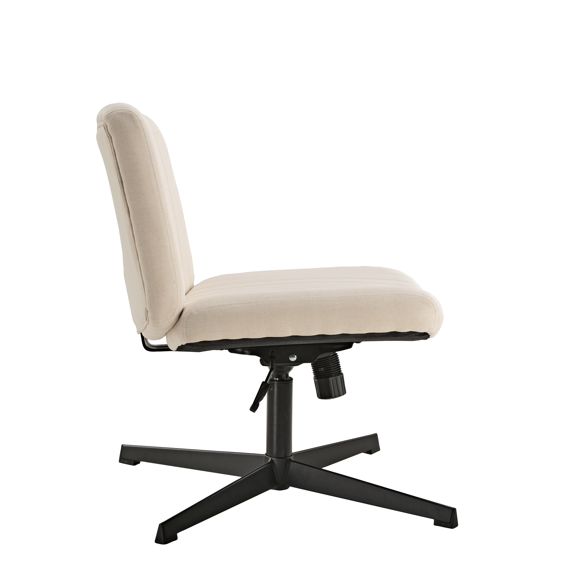 Adena Ergonomic Height Adjustable Swivel Lounge & Office Chair with Lumbar Support - Perfect for Home Office, Gaming, and Workspace Comfort
