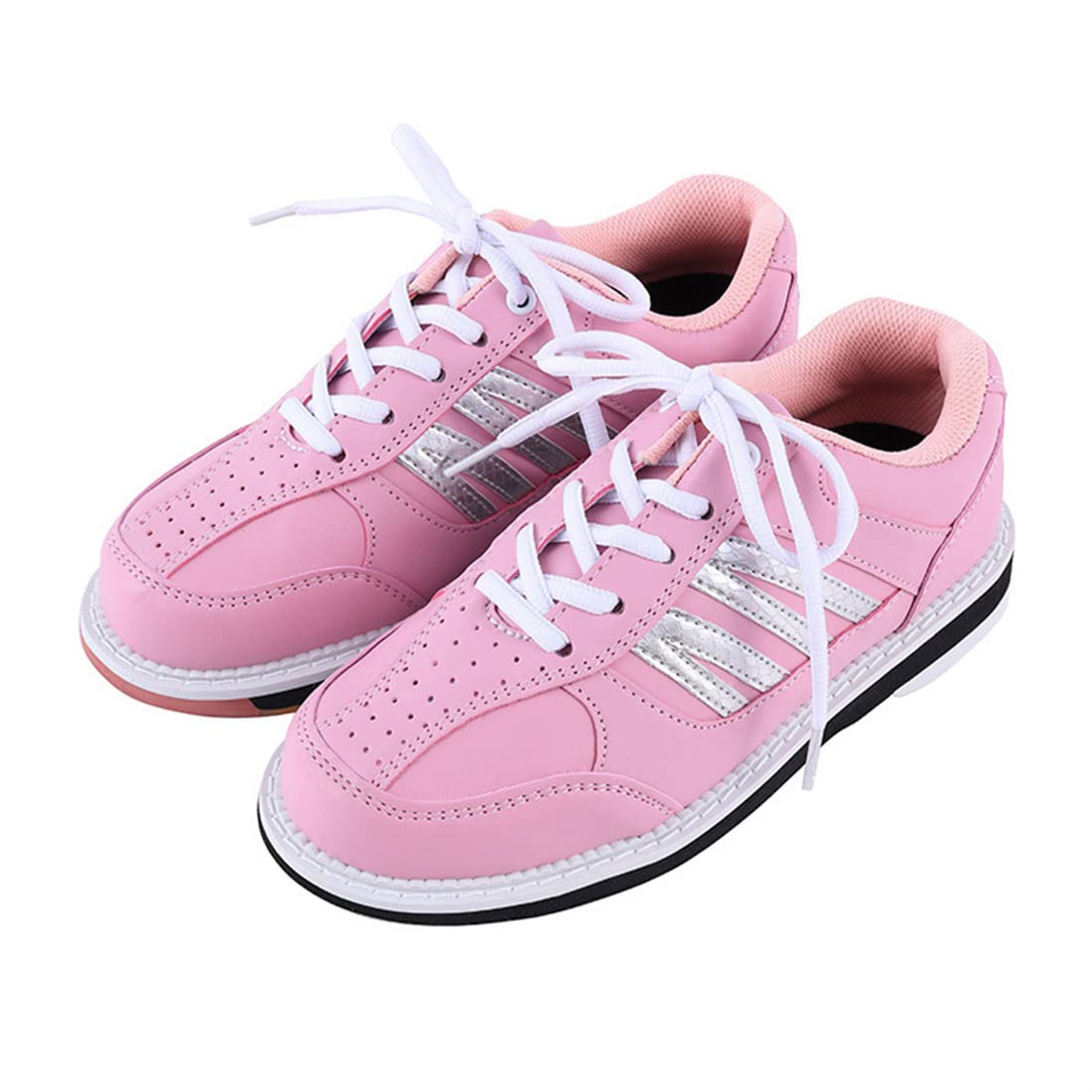 VEACAM Women's Lightweight Bowling Shoes - Professional Athletic Sneakers for Bowling, Walking & Gym - Breathable Sport Shoes for Women with Non-Slip Sole (Perfect for League Play & Casual Bowling)