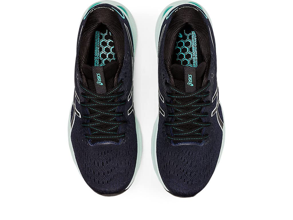 ASICS Women's Gel-Nimbus 24 Running Shoes - Lightweight Cushioned Sneakers for Road Running, Jogging & Gym Workouts | Breathable Mesh Comfort for Long Distance Training & Marathon
