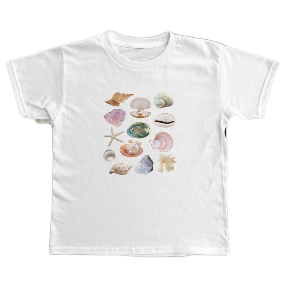 Y2K Graphic Baby Tees for Women - Vintage Fruit Bow Crop Top Shirt | 90s Aesthetic Summer Clothing for Teen Girls | Perfect for Casual Outfits, Music Festivals & Retro Fashion Styles