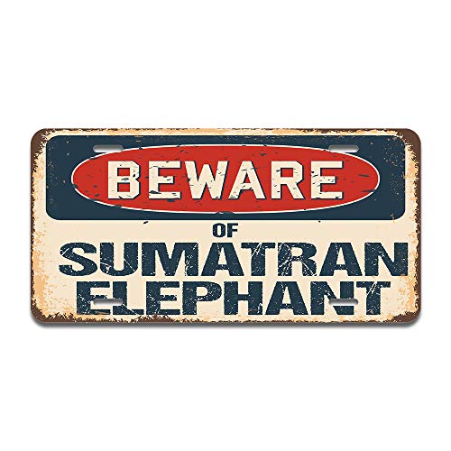 Beware of Sumatran Elephant