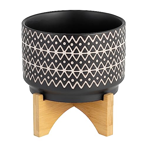Abstract Diamond Black