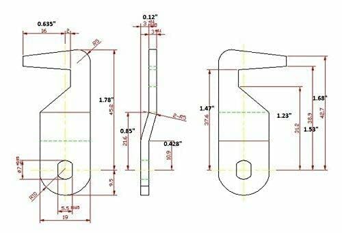 Homak Tool Box Replacement Lock - 5/8