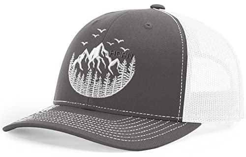 Charcoal/White