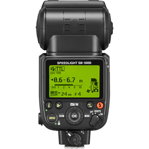 Nikon SB-5000 AF Speedlight Flash for DSLR Cameras - Professional Wireless Flash for Wedding, Portrait & Event Photography