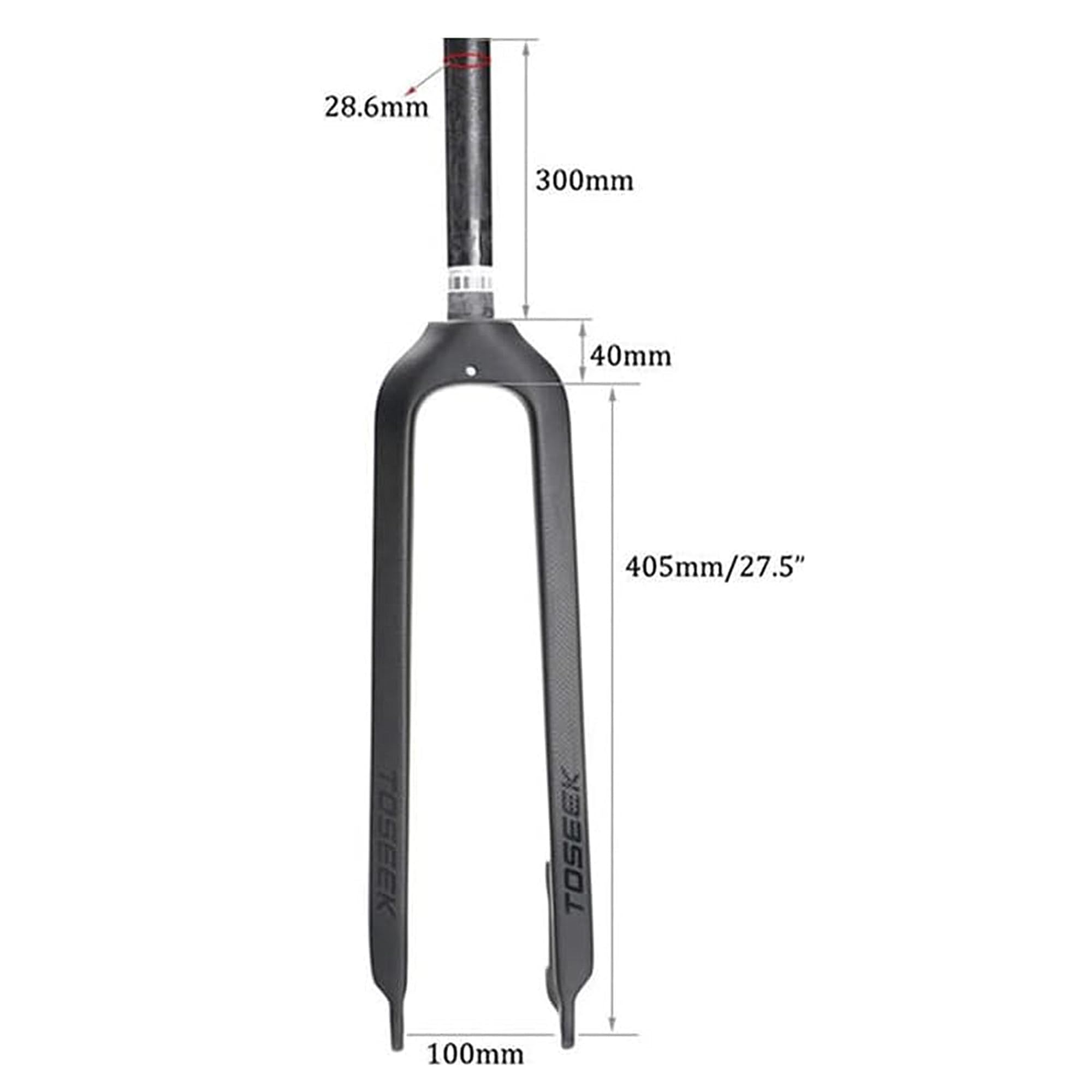 BestParts Full Carbon MTB Front Fork - 1-1/8