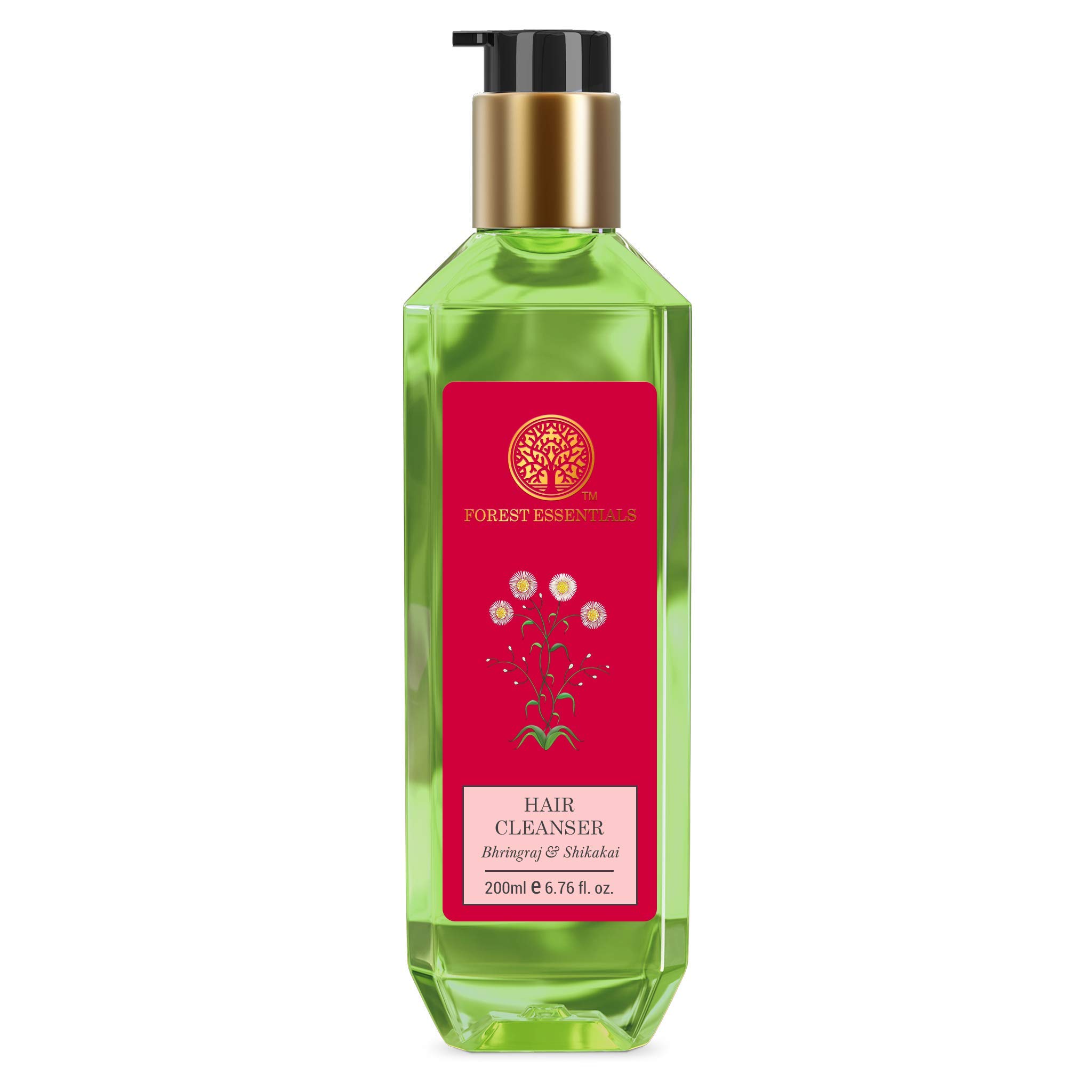 Forest Essentials Travel Size Hair Cleanser with Amla, Honey & Mulethi - Natural Ayurvedic Shampoo for Shine & Scalp Health | Perfect for Travel, Gym & On-the-Go Hair Care