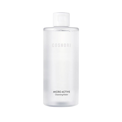 COSNORI Micro Active Cleansing Water 300ml - Gentle Facial Cleanser for Sensitive Skin | Perfect for Daily Makeup Removal & Skincare Routine
