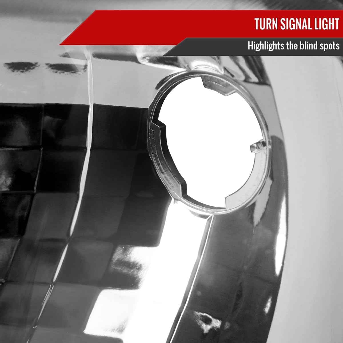 93-97 Ford Ranger Clear Headlights & Corner Turn Signal Lamps Pair - Left & Right Replacement for Improved Night Driving Visibility