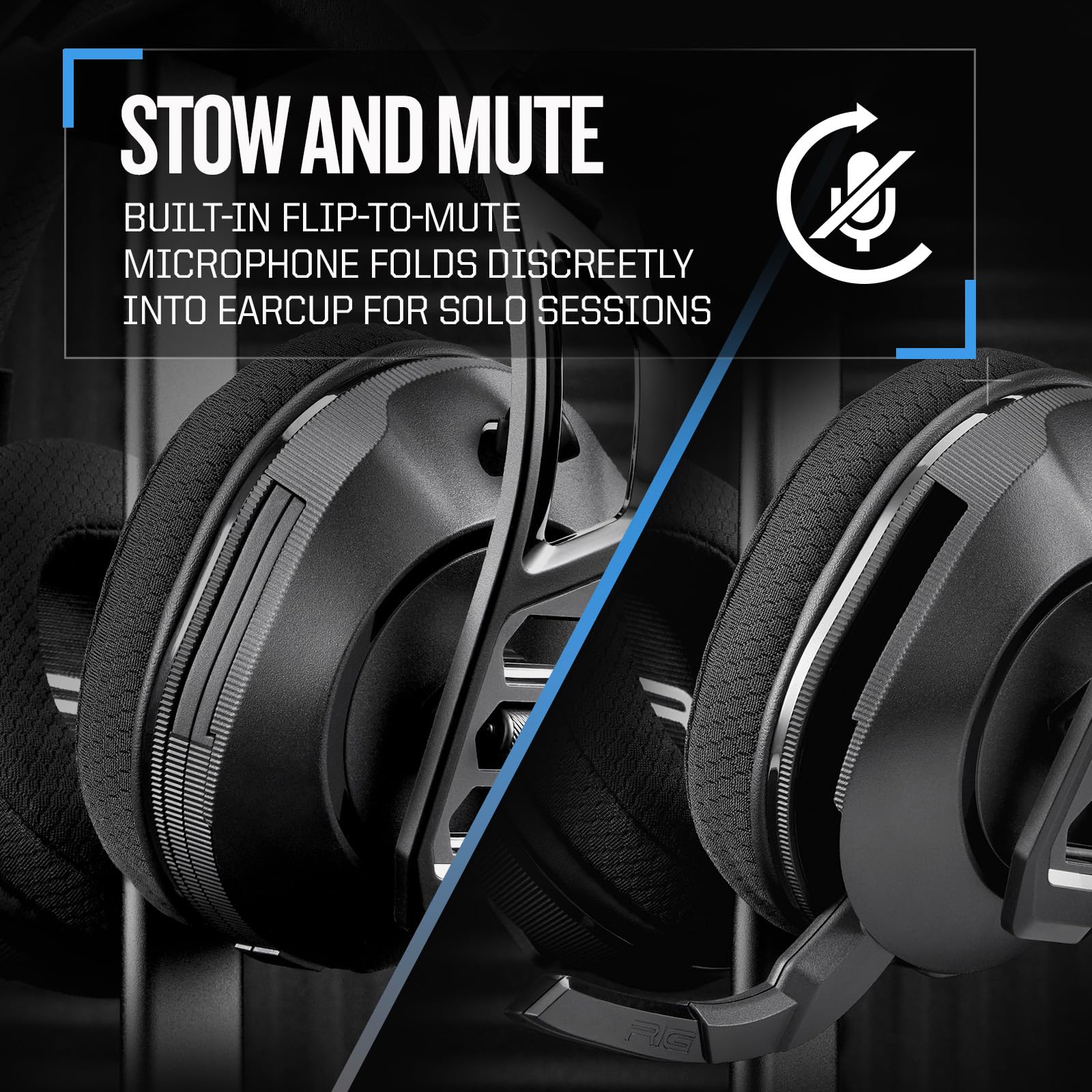 RIG 600 PRO HX Dual Wireless Gaming Headset with Bluetooth - Compatible with Xbox Series X|S, Xbox One, PS4, PS5, Nintendo Switch, PC & Mobile - Immersive Sound for Gaming, Streaming & Online Meetings