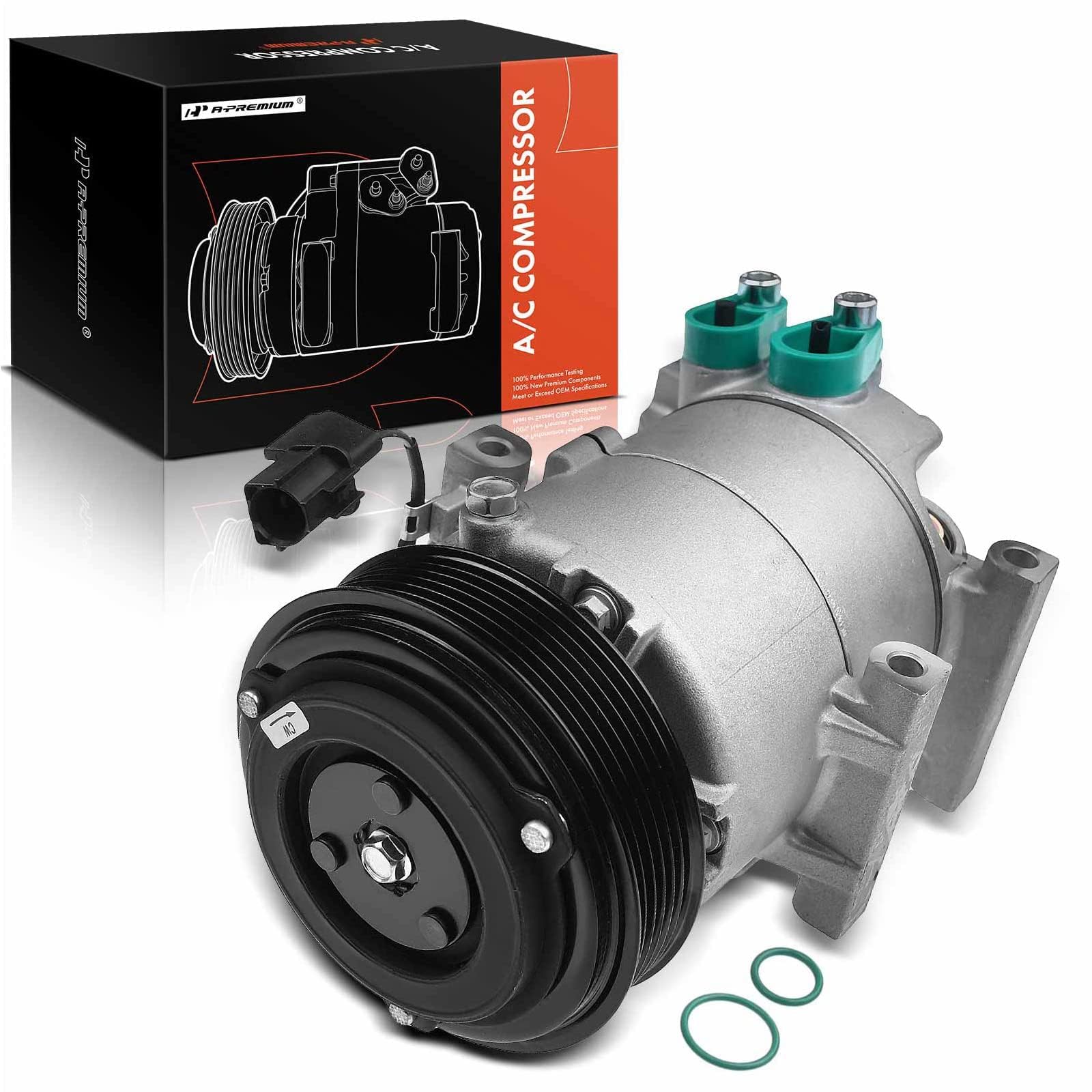 Premium AC Compressor with Clutch for 2012-2013 Kia Soul 1.6L - No Start/Stop Feature - Perfect for Summer Cooling & Auto AC Repair