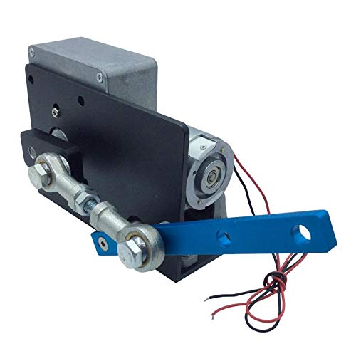 24V DC 10RPM Automatic Wobbler Motor with 35° Variable Angle - Reciprocating Engine for DIY Projects, Spraying Equipment, Lab Testing, Craft Making & Exhibition Displays | Perfect for Science Experiments & Industrial Applications