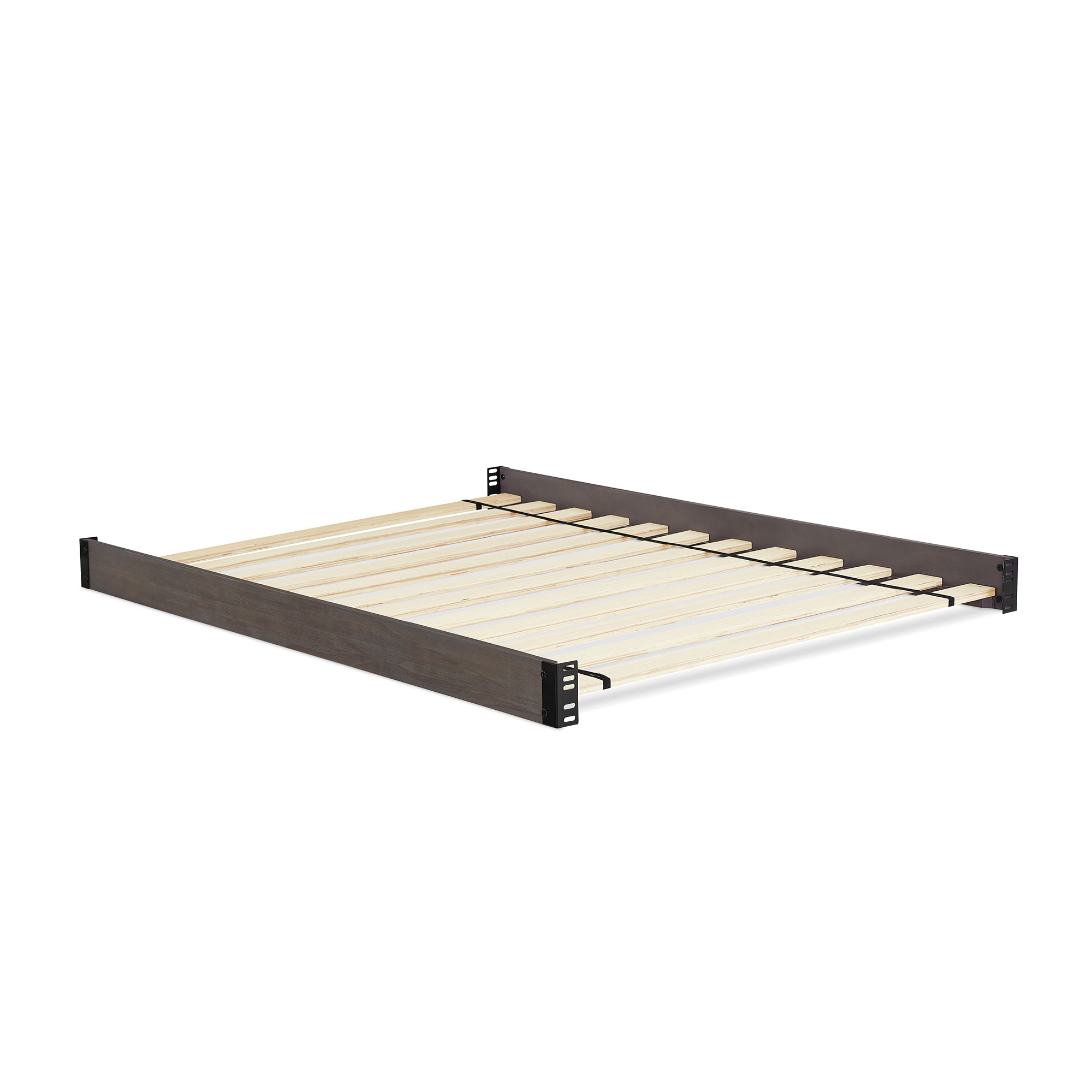 Full Size Wood Bed Rails - Sturdy & Durable Bed Frame Support for Queen & King Mattresses - Perfect for Bedroom Furniture & Home Decor