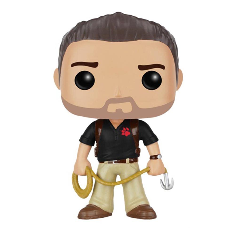 Funko Pop Uncharted 4 Nathan Drake Exclusive Vinyl Figure - Naughty Dog Shirt Collectible - Perfect for Gaming Fans & Pop Culture Collectors