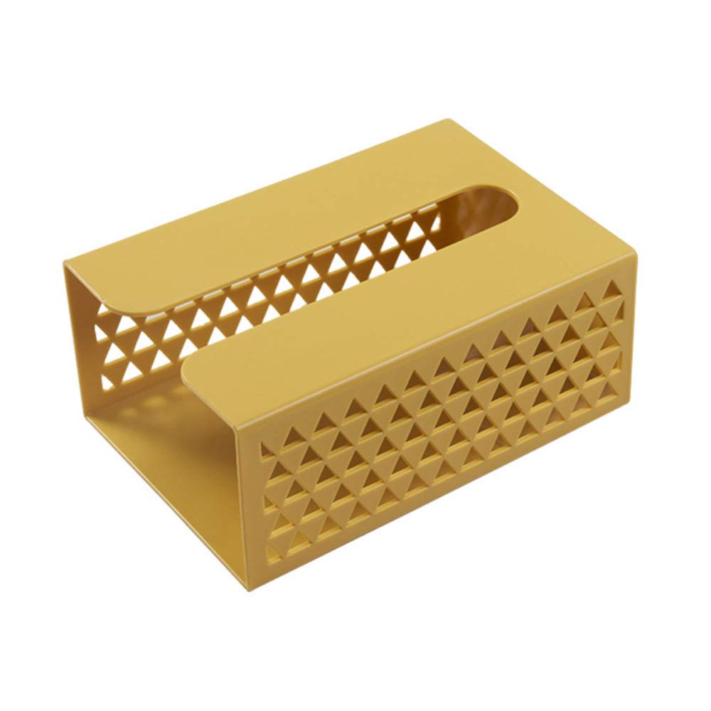 Tzou Wall-Mounted Paper Towel Holder & Toilet Tissue Box Organizer - Space-Saving Bathroom & Kitchen Storage Rack for Home (Turmeric Color) - Perfect for Small Spaces, RVs, and Dorm Rooms