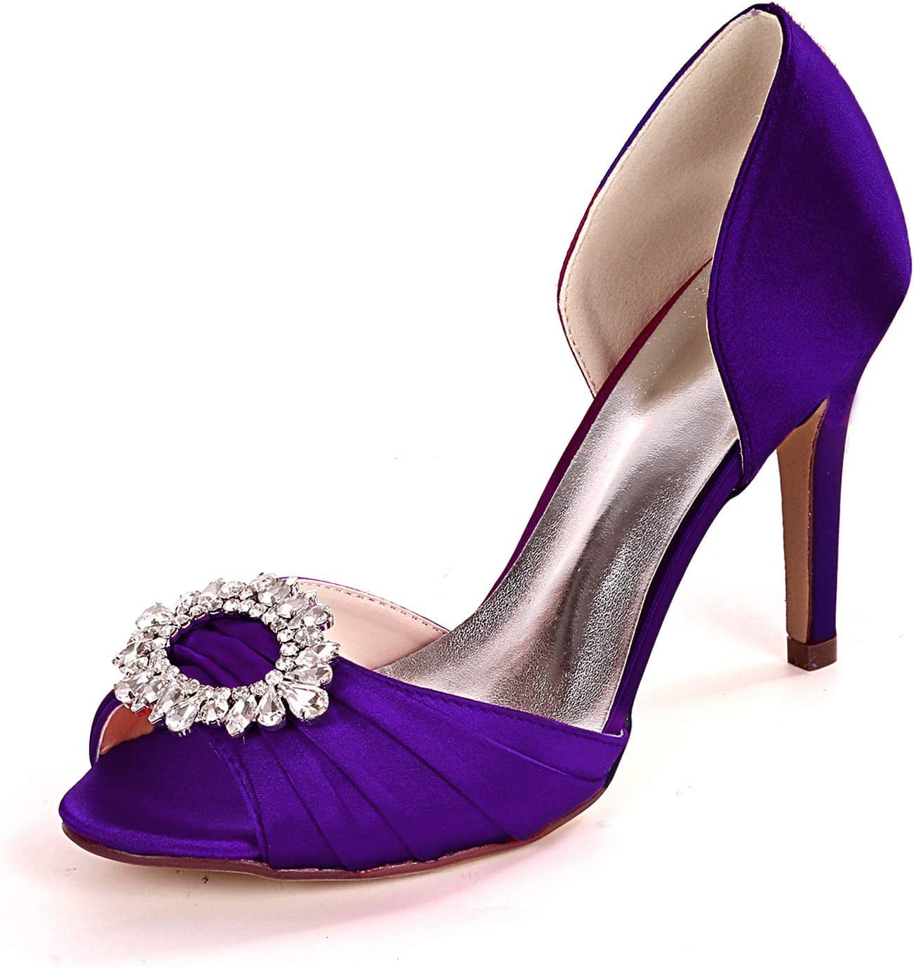 Elegant Women's Fish Mouth Heeled Sandals - 3.3