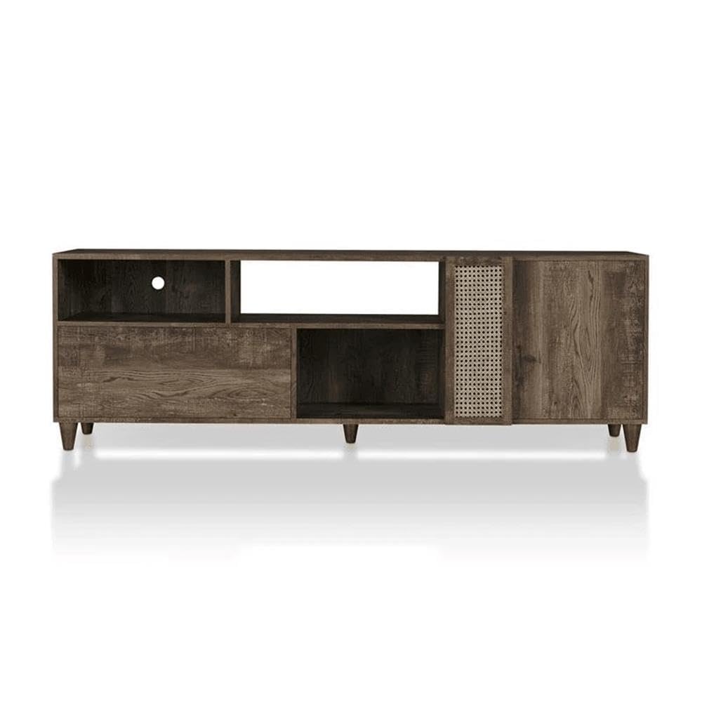 Oak TV Stand & Coffee Table Set - 70