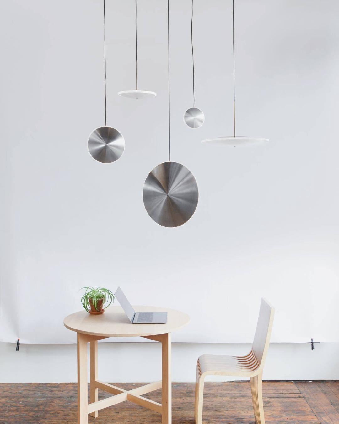 Chrona Modern Glass Dish Pendant Light - Sleek Hanging Fixture for Kitchen Island, Dining Room, or Bedroom Lighting