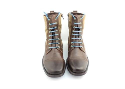 Dickie Blue Boot Shoelaces 72 Inch (183cm) - Heavy Duty Round Shoestrings for Work Boots, Hiking Boots & Military Boots - Durable & Long Lasting Replacement Laces