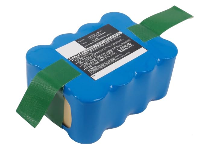Synergy Digital Ni-MH 14.4V 2000mAh Replacement Battery for Samba NS3000D03X3 & Hoover RB201 Vacuum Cleaners - Ultra High Capacity Vacuum Battery for Home Cleaning, Pet Hair Removal, and Car Detailing