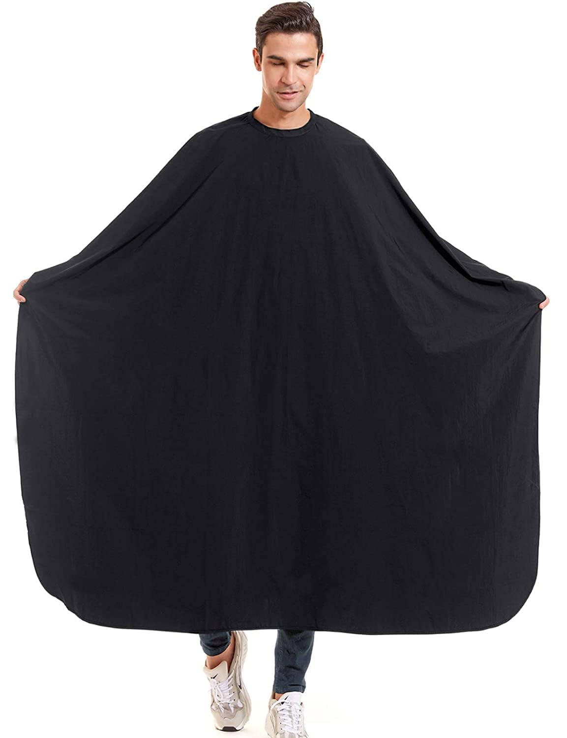 SIYAA Waterproof Barber Hair Cutting Cape - Salon Hairdressing Apron for Men, Women & Kids (Pack of 1) | Professional Haircut, Styling & Grooming Essential