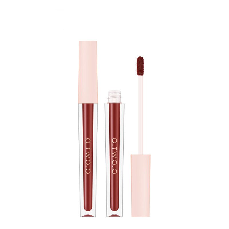 O.TWO.O Light Mist Mousse Air Lip Glaze - Hydrating Plumping Lip Gloss with Shiny Finish, Long Lasting Non-Sticky Formula for Daily Wear & Special Occasions