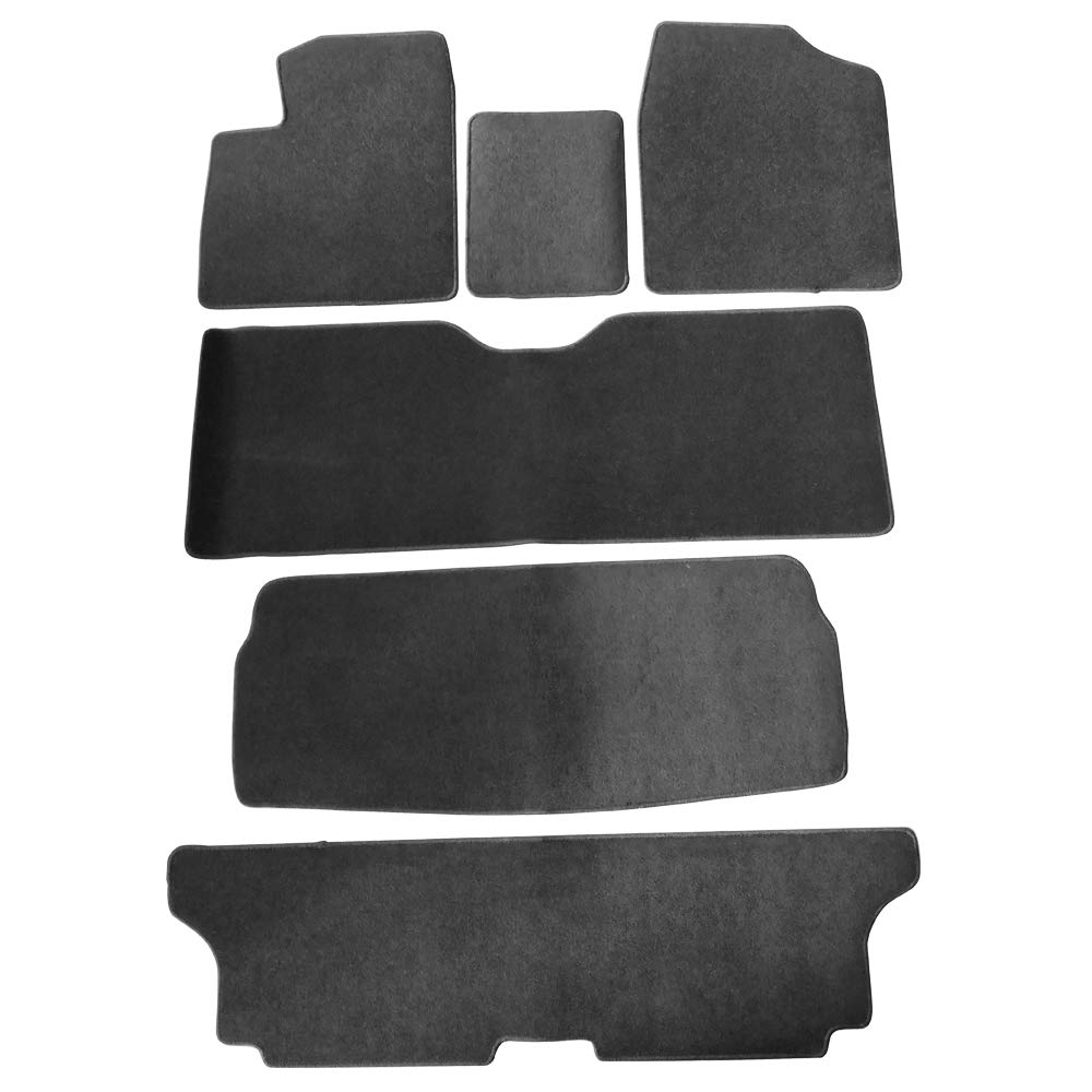 **FREEMOTOR802® Premium Nylon Car Floor Mats - 6PCS Set for 1998-2003 Toyota Sienna | Non-Slip, Custom Fit, Black Interior Accessories | Perfect for Daily Commute & Road Trips**