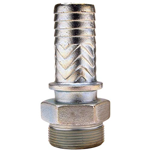 Dixon Valve MS31 Boss Male Stem - Pack of 4 Pieces - Brass Hose Fitting for Air, Water & Gas Applications - Perfect for Plumbing, Irrigation & Industrial Use