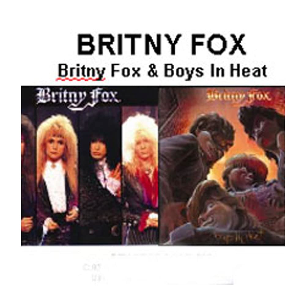 Britny Fox - Boys in Heat CD | Classic Hard Rock Album | Perfect for Road Trips & Rock Music Collectors