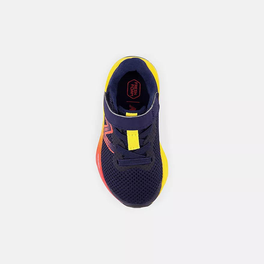 New Balance Team Navy Arishi v4 Toddler Sneakers - Lightweight Running Shoes for Boys & Girls - Perfect for Playground, School & Everyday Wear