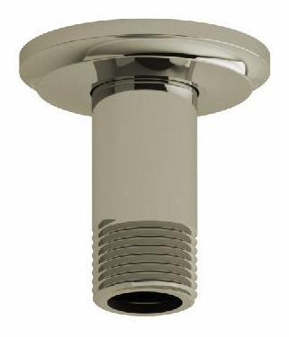 3 Ceiling Mount Shower Arm with Round Escutcheon - Polished Nickel Finish 559PN RIOBEL - Perfect for Modern Bathroom Renovations and Spa-Like Shower Experiences