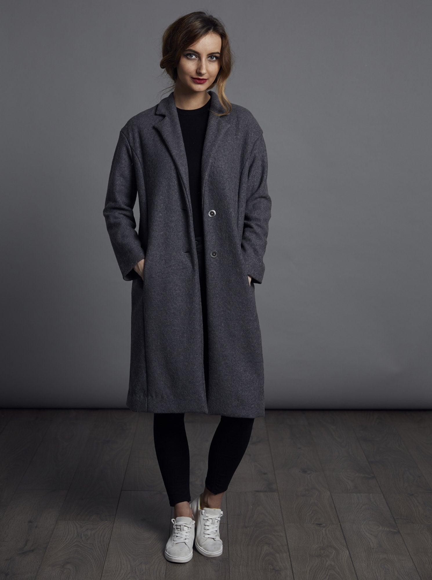 The Avid Seamstress Premium Coat - Women's Classic Wool Winter Coat for Fashion & Warmth - Perfect for Office, Dating & Outdoor Activities