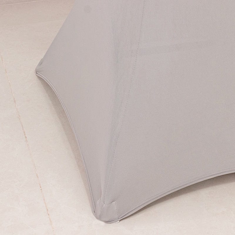 36 Elegant Spandex Cocktail Table Covers - High Top Style Stretch Tablecloths for Round Tables - Perfect for Weddings, Parties & Home Decor