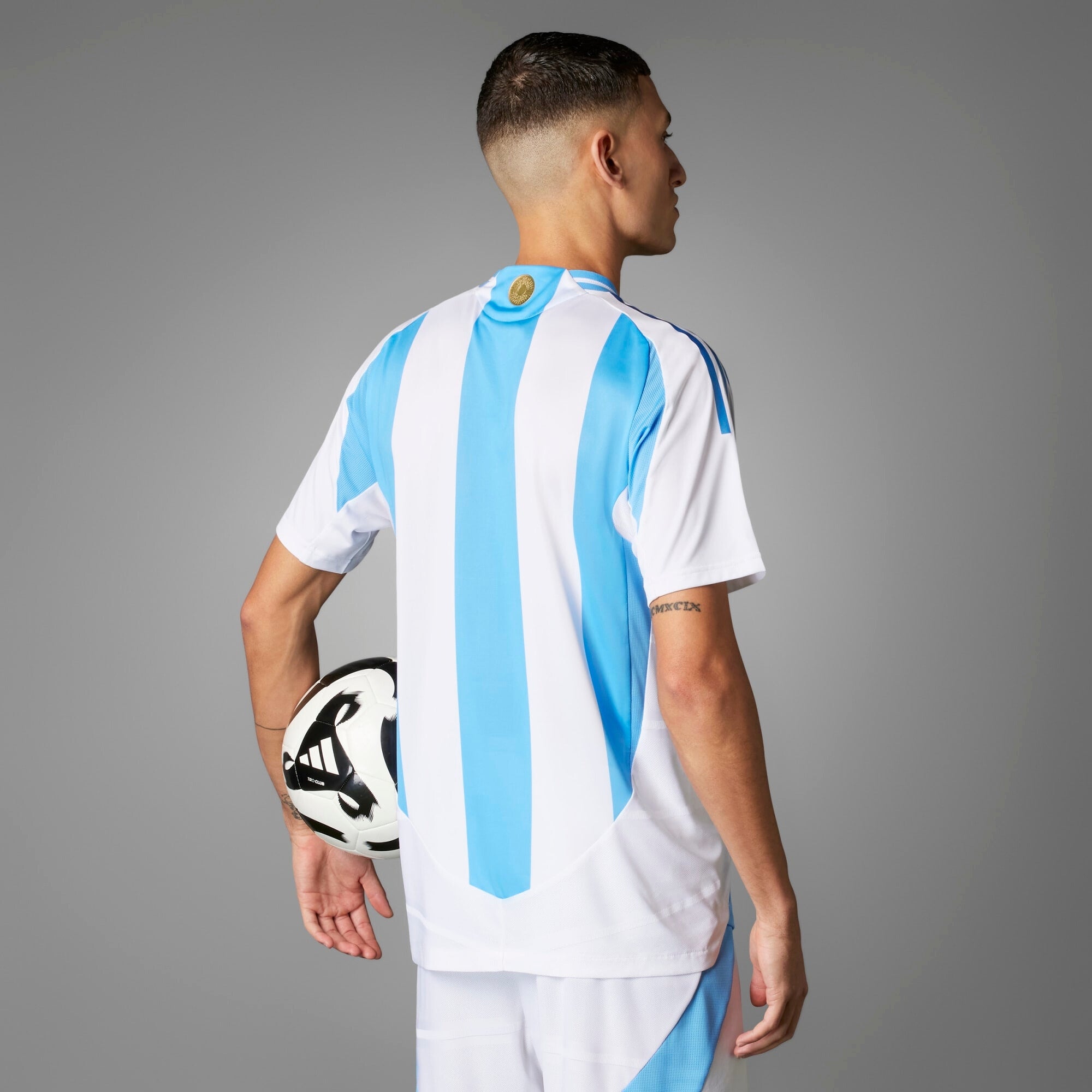 adidas Argentina 2024 Match Home Jersey - Authentic Soccer Uniform for Men - Perfect for Games, Training & Fan Support