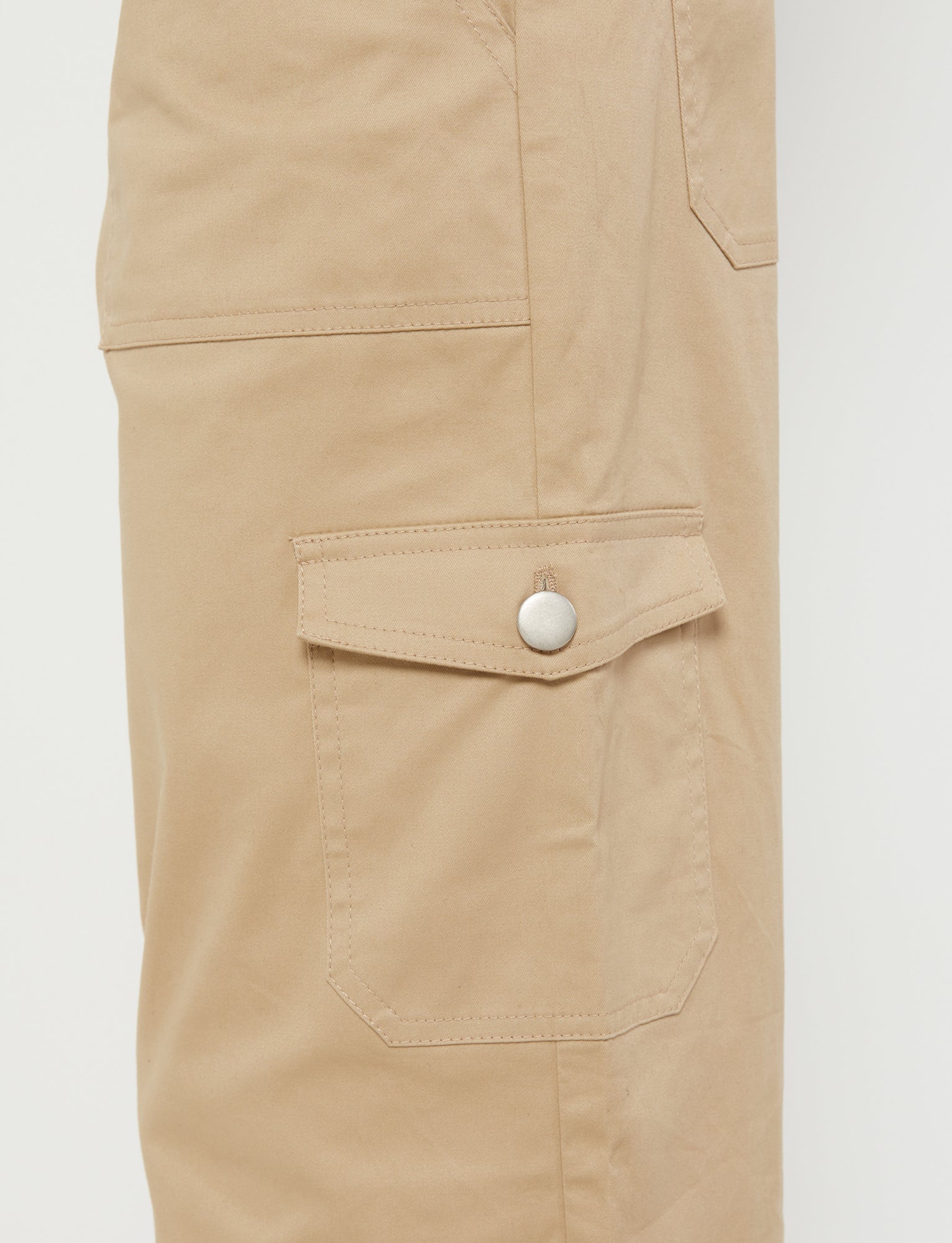 LISSA PANT Women's Casual High-Waisted Trousers in Neutral Beige - Perfect for Office Wear, Business Travel & Everyday Outfits
