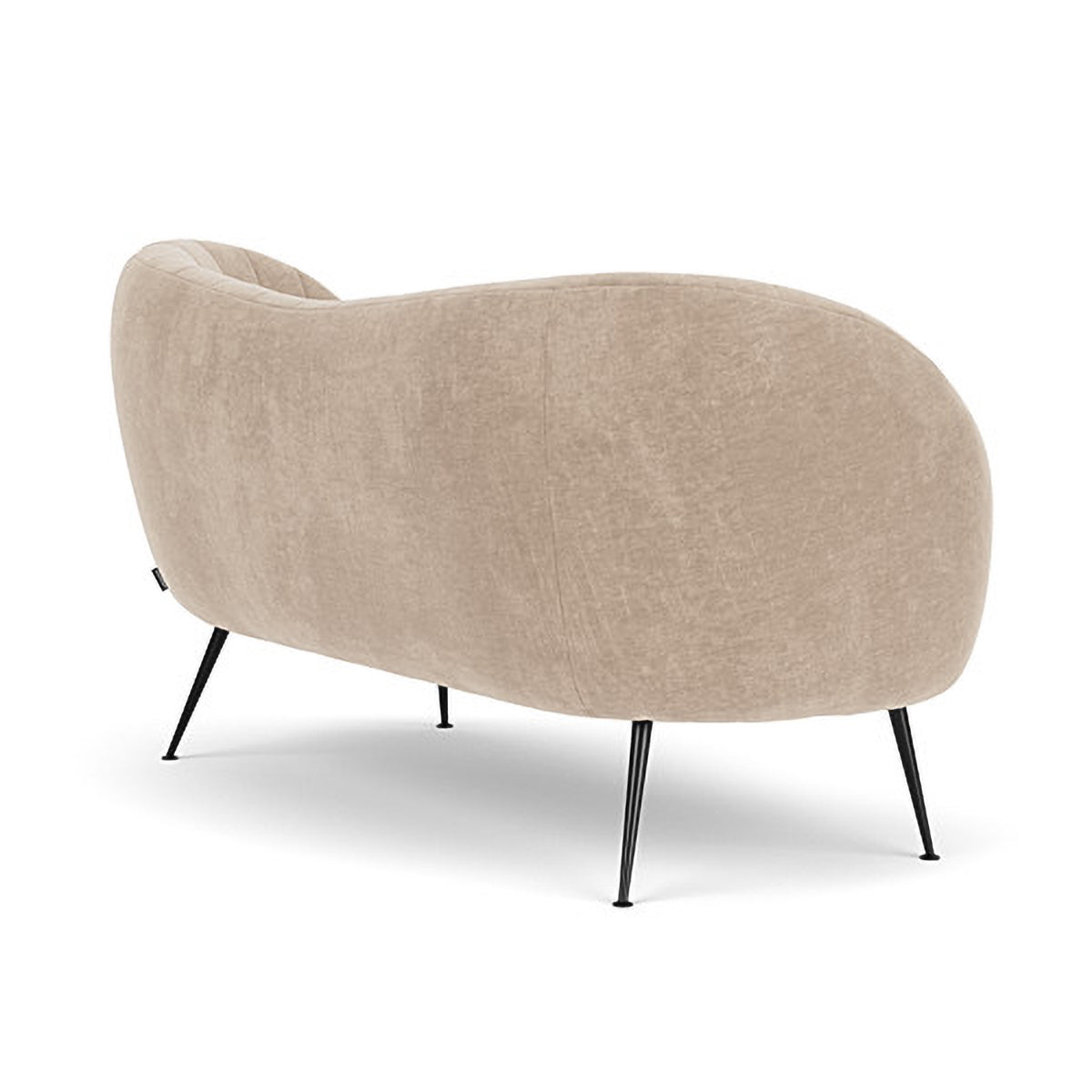 Premium Flora Fabric 2-Seater Sofa - Modern Living Room Furniture for Small Spaces | Comfortable Loveseat for Apartments, Dorms & Cozy Homes