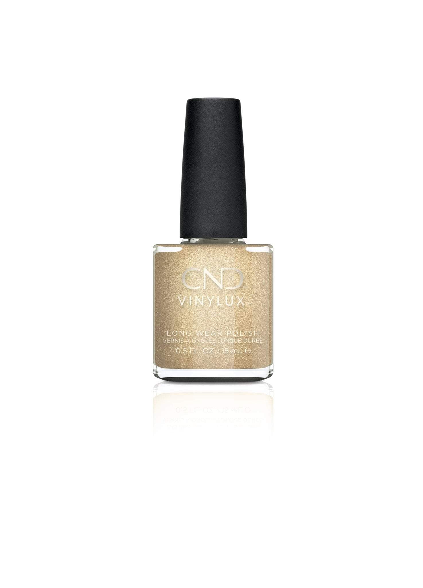 CND Vinylux Long Wear Nail Polish - Get That Gold (0.5 fl oz) - Shimmery Metallic Gold Nail Color for Manicures, Pedicures & Special Occasions