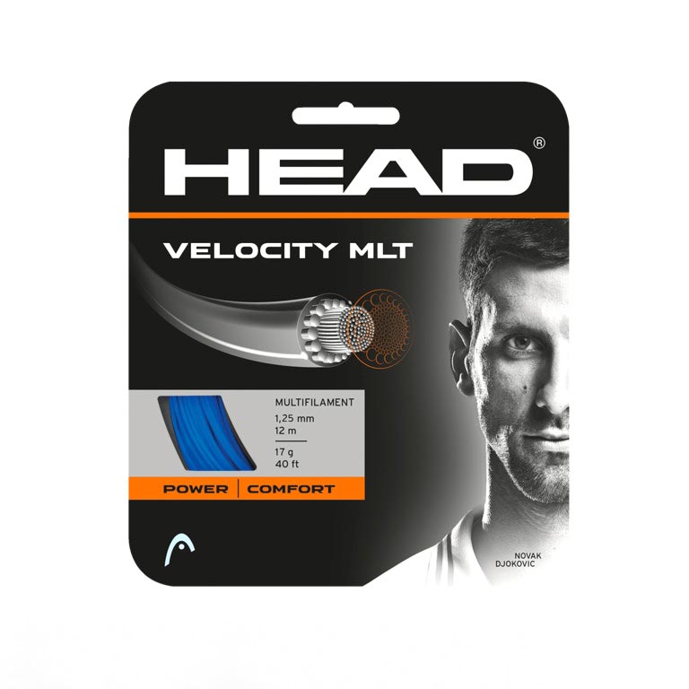 Head Velocity MLT Tennis String - High-Performance Multifilament for Power & Comfort | Perfect for Competitive Play & Training