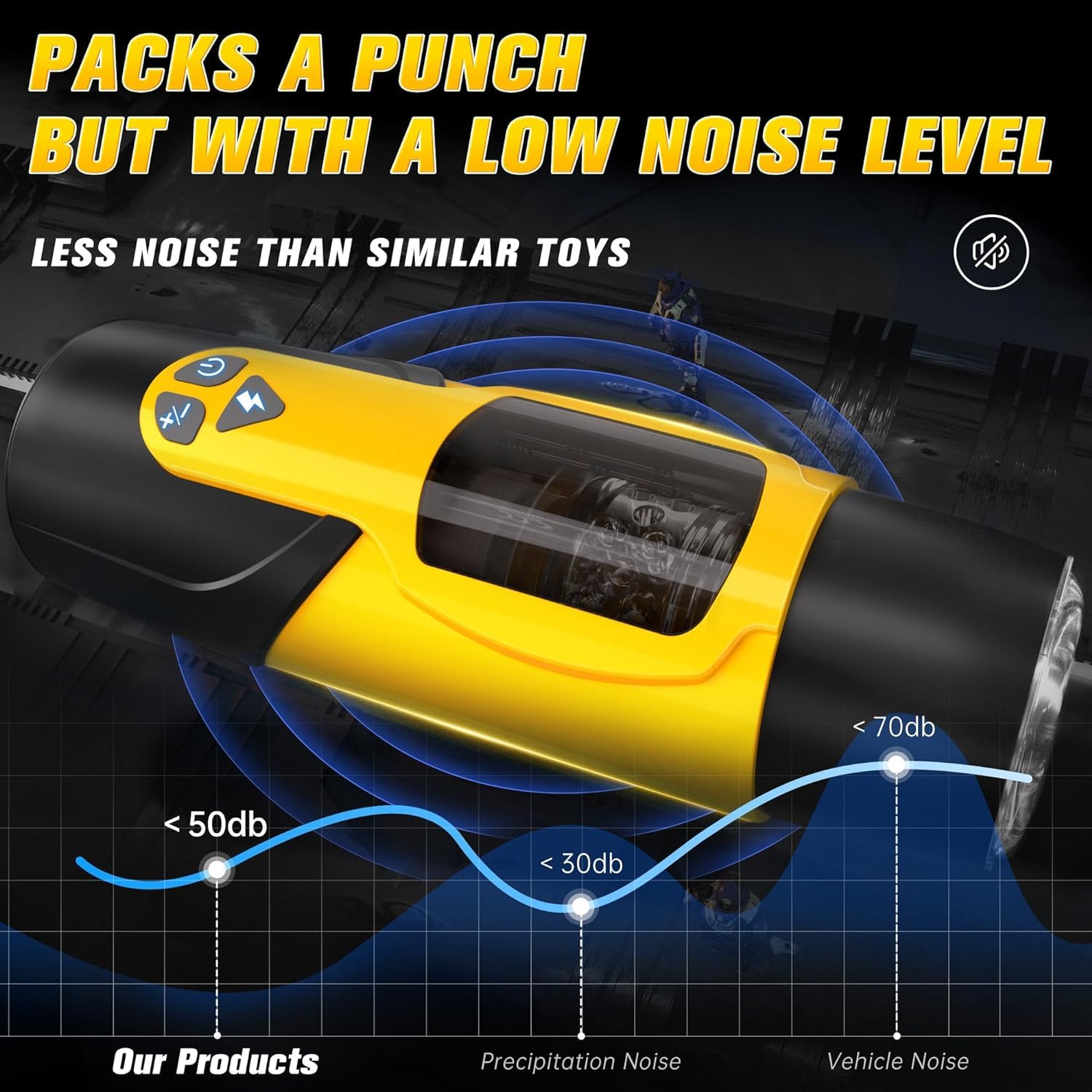 Automatic Male Masturbator with Heating & Suction - Electric Thrusting Adult Toy for Men - Hands-Free Auto BJ Machine - Portable & Discreet Design - Perfect for Solo Pleasure & Stress Relief